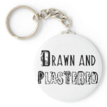 Drawn and Plastered Key Chain keychains