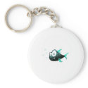 Drawn Fish Underwater Friend Comic Colours keychains