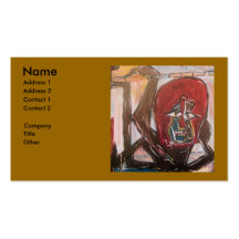 DREAD CHILL FACTOR BUSINESS CARD TEMPLATE
