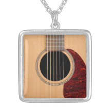 Dreadnought Acoustic six string Guitar Pendant