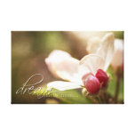 Dream a little dream - Apple Blossom- Canvas Art Gallery Wrap Canvas