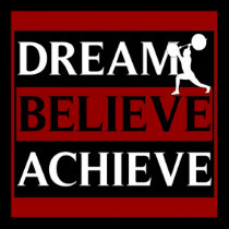 Dream Believe Achieve Weightlifting Poster posters