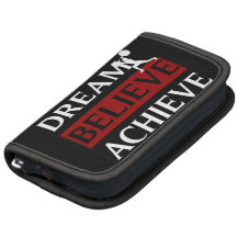 Dream Believe Achieve Weightlifting Rickshaw Folio Planner