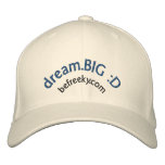 dream.BIG hat :D embroidered hats