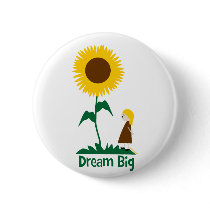 Dream Big Sunflower Girl