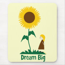 Dream Big Sunflower Girl