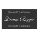 Dream Bigger Gift Card business cards