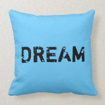 Dream blue pillow