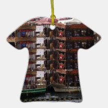 Dream Boat House Christmas Ornament