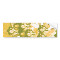 Dream Flowers and Magic Patterns Bumper Sticker