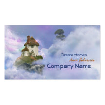 Dream Homes - fantasy elegant business card