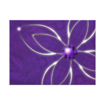 Dream in Amethyst Canvas Print