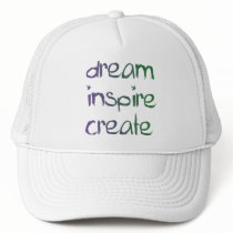 Dream, Inspire, Create Hats