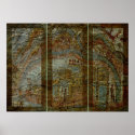 Dream Interrupted Triptych Print