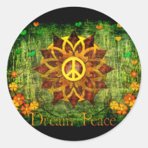 Dream Peace Sticker