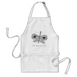 Dream with your eyes wide open. aprons