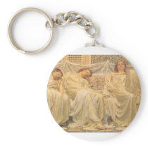 Dreamers by Albert Joseph Moore Key Chain