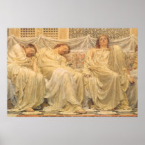 Dreamers by Albert Joseph Moore Poster