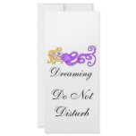 Dreaming Do Not Disturb Mermaid Muse rack cards