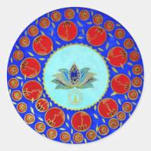 Dreaming Lotus Stickers