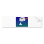 DREAMING OF A WHITE CHRISTMAS BUMPER STICKERS