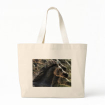 Dreaming of horses canvas bag