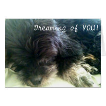DREAMING OF YOU - LOVE CARD