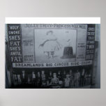 DREAMLANDS FREAK SHOW! CONEY ISLAND 1908 PRINT