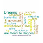 Dreams Are Meant to Happen t-shirts