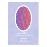 Dreams Baby Photo Announcement Cards Business Cards