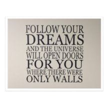 dreams post cards