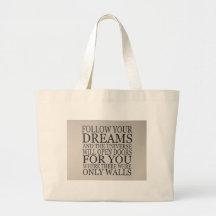 dreams tote bag