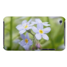Dreamy Blue Forget Me Nots iPod Touch Cases