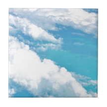 Dreamy Cloud above the caribbeans Tile