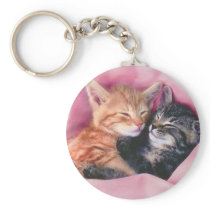 dreamy kittens key chain