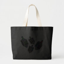 Dreidel, Dreidel, Dreidel Canvas Tote Bag