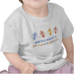 Dreidels 1st Hanukkah Personalised Baby Tee t-shirts