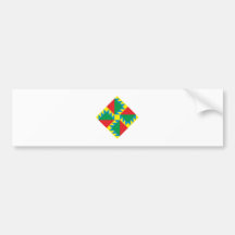 Dreiecke Quadrat triangles square Autoaufkleber