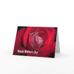 drentched beauty  - Mother's Day Card