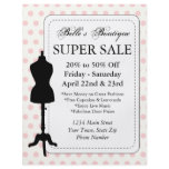 Dress Form Boutique flyers