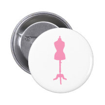 Dress Form Silhouette II - Pink