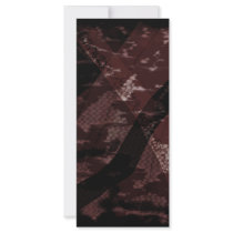 Dress Lace Rack Card Template