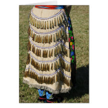 Dress Of Bells Greeting Card