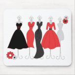 Dress Shop-Daisy Theme mousepads
