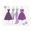Dress Shop-Daisy Theme postcards