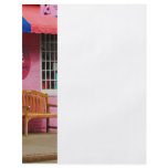 Dress Shop With Orange and Blue Awning Flyer