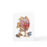 Dress-up women notecard