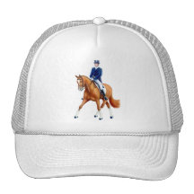 Dressage Half Pass Mesh Hat