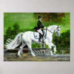 Dressage Horse Portrait I Print