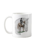 Dressage Horse X-Halt Salute FEI Coffee Mugs